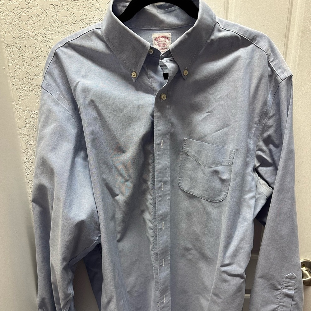Madison brooks brothers blue shirt